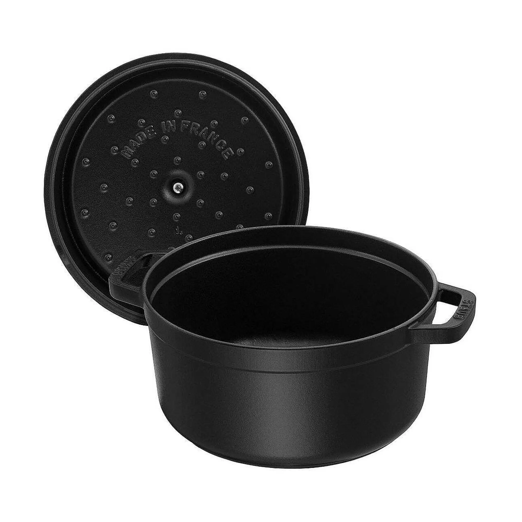 Be Home Let's Cook Sale<Staub Round Cocotte, 7qt, Black