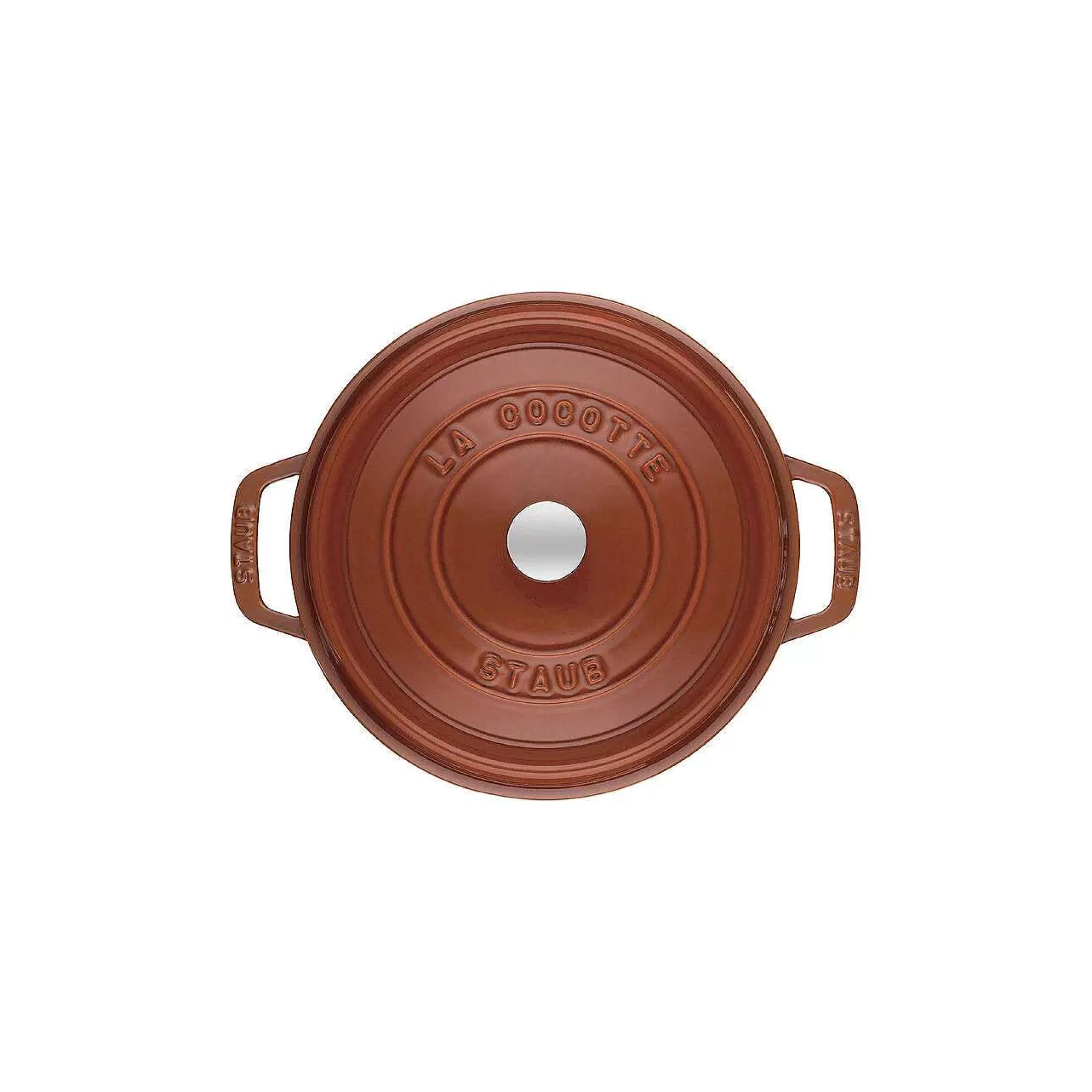 Be Home Let's Cook Sale<Staub Round Cocotte, 7qt, Burnt Orange