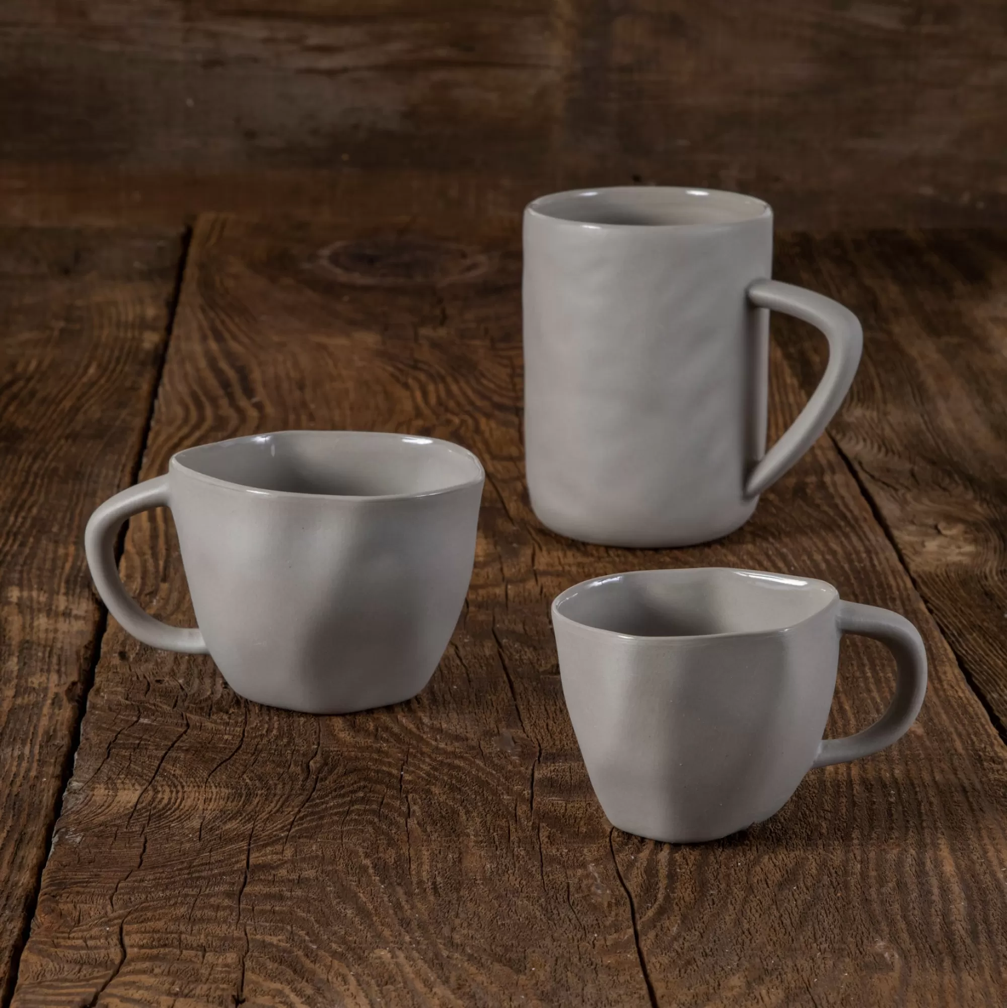 Cheap Be Home Tam Stoneware Mug, Sterling, Set of 4