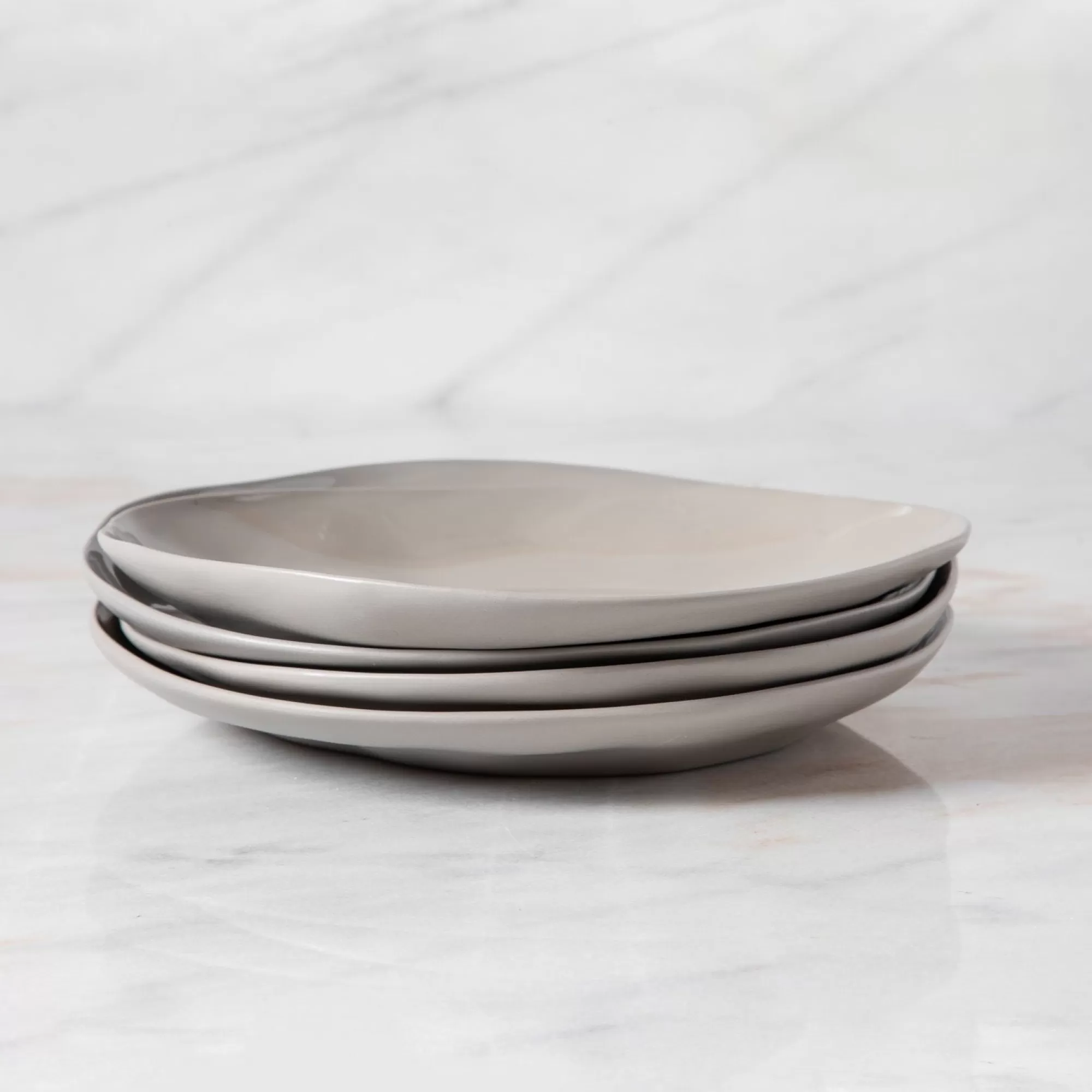 Fashion Be Home Tam Stoneware Side Plate, Sterling, Set of 4