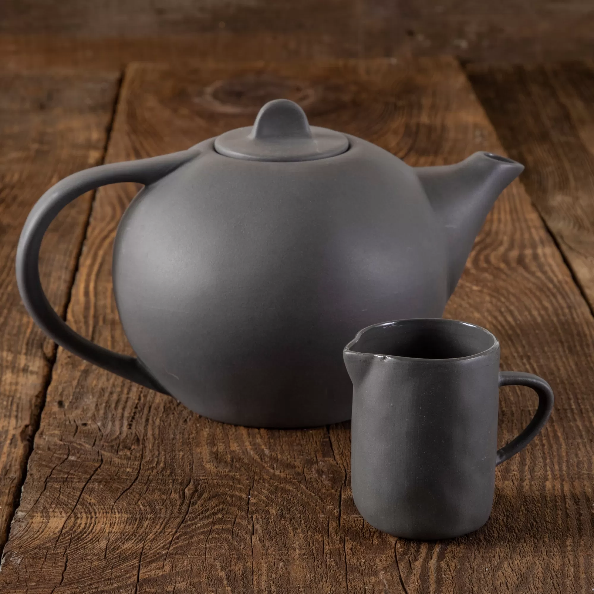 Cheap Be Home Tam Stoneware Teapot, Slate