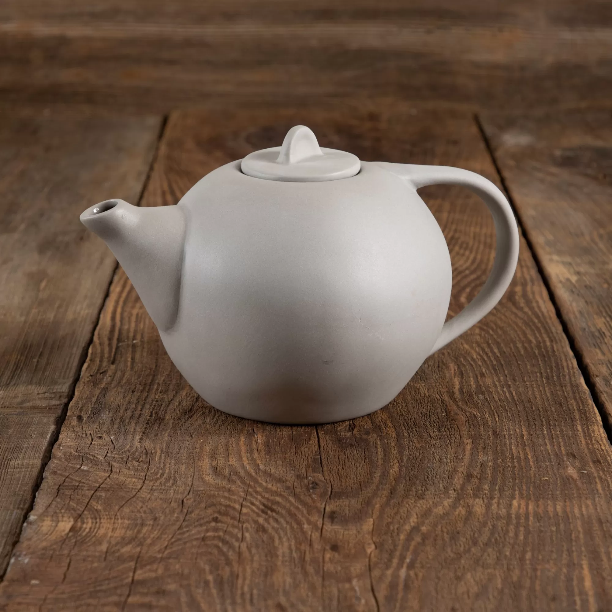 Clearance Be Home Tam Stoneware Teapot, Sterling