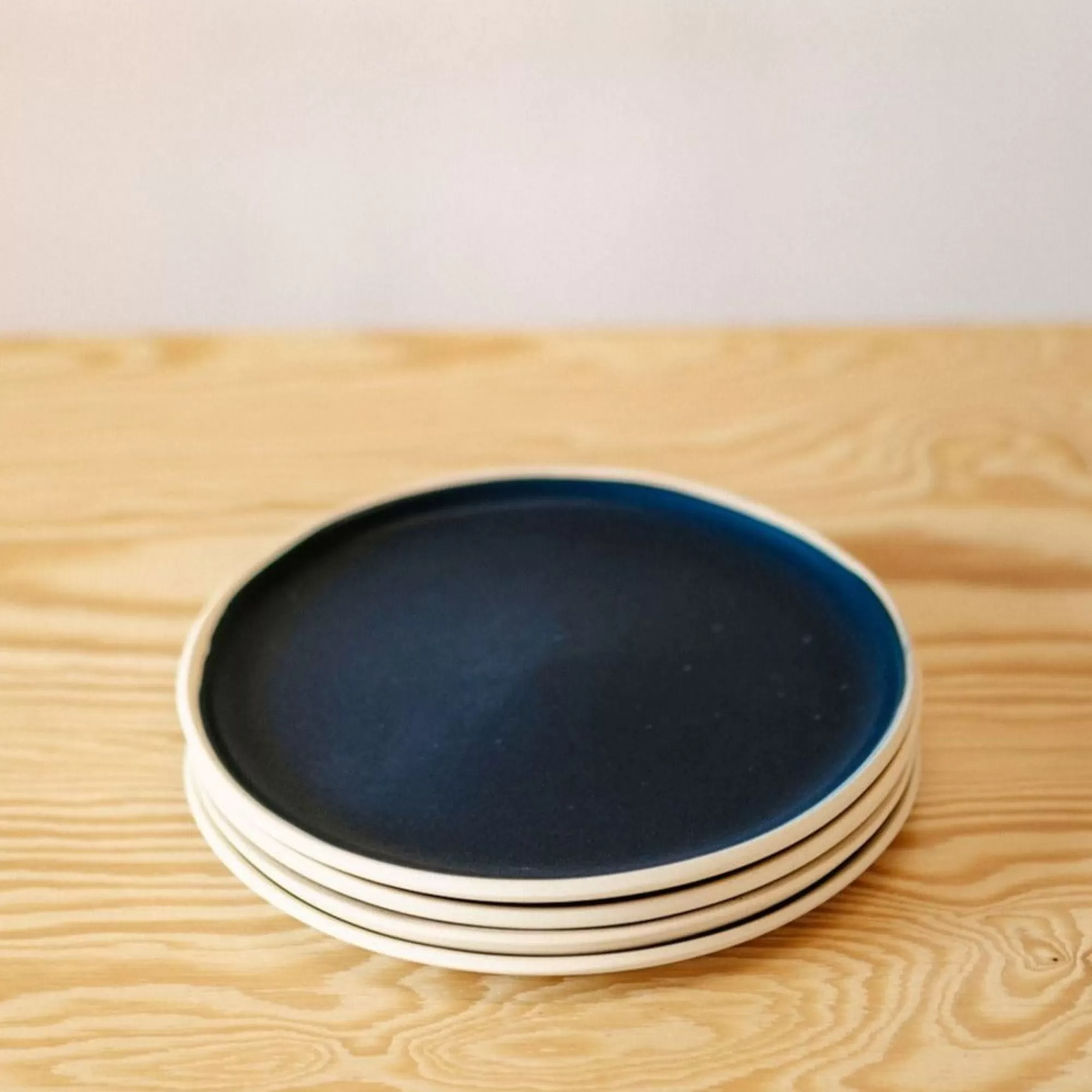 Clearance Be Home Treves Side Plate, Navy, Set of 4