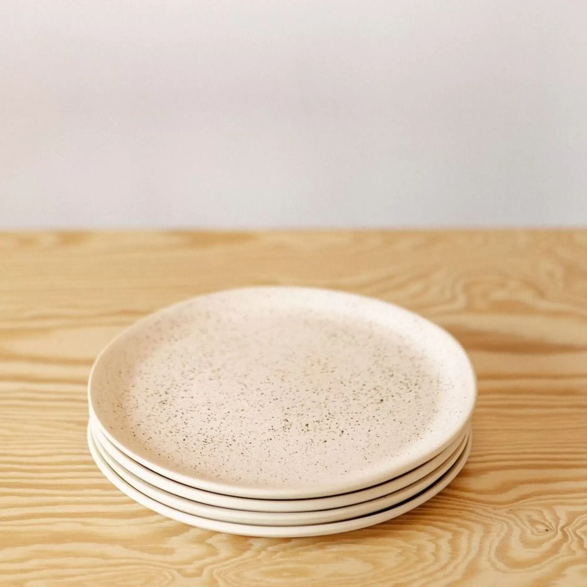 Clearance Be Home Treves Side Plate, Speckled Nude, Set of 4