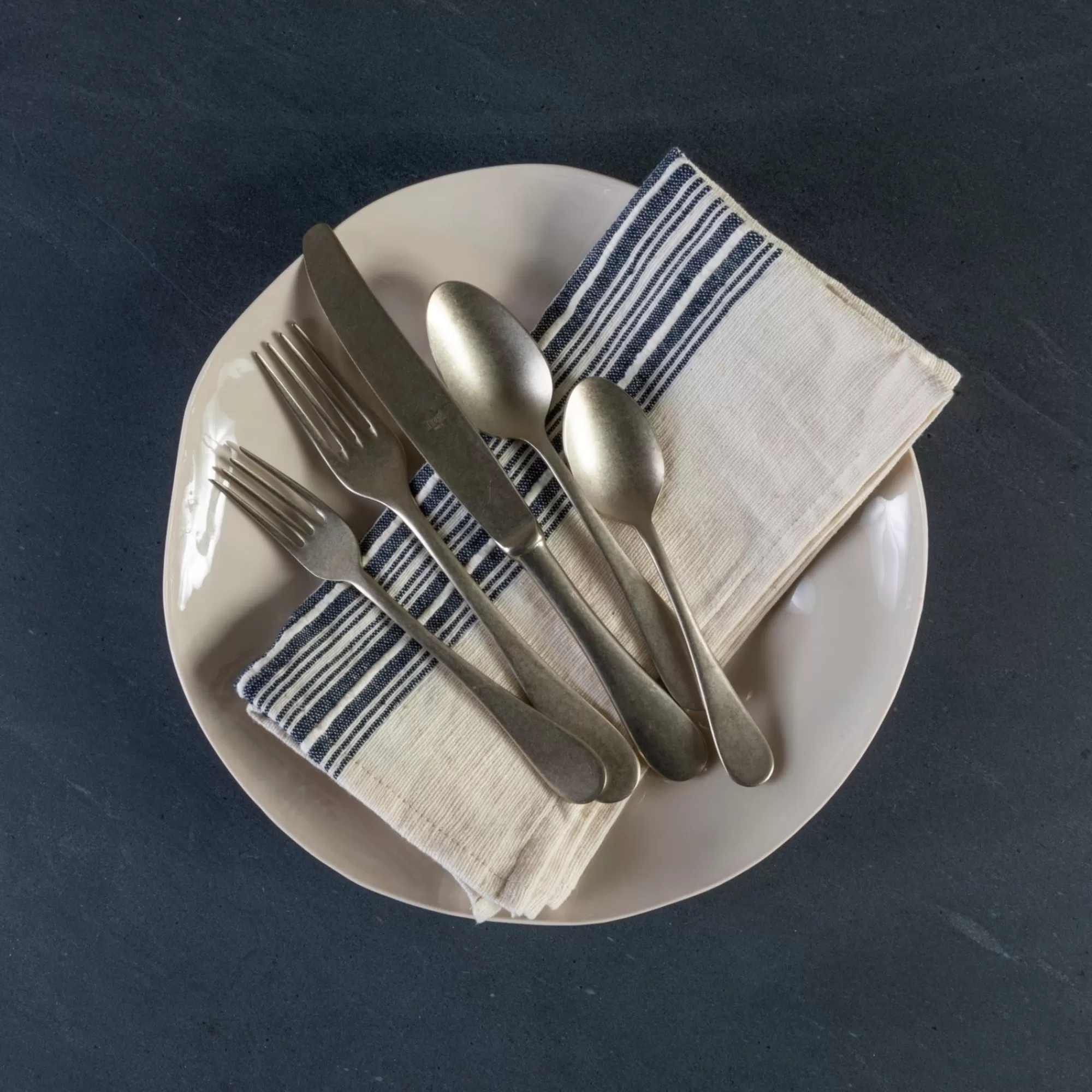 Clearance Be Home Vintage Champagne Flatware Set