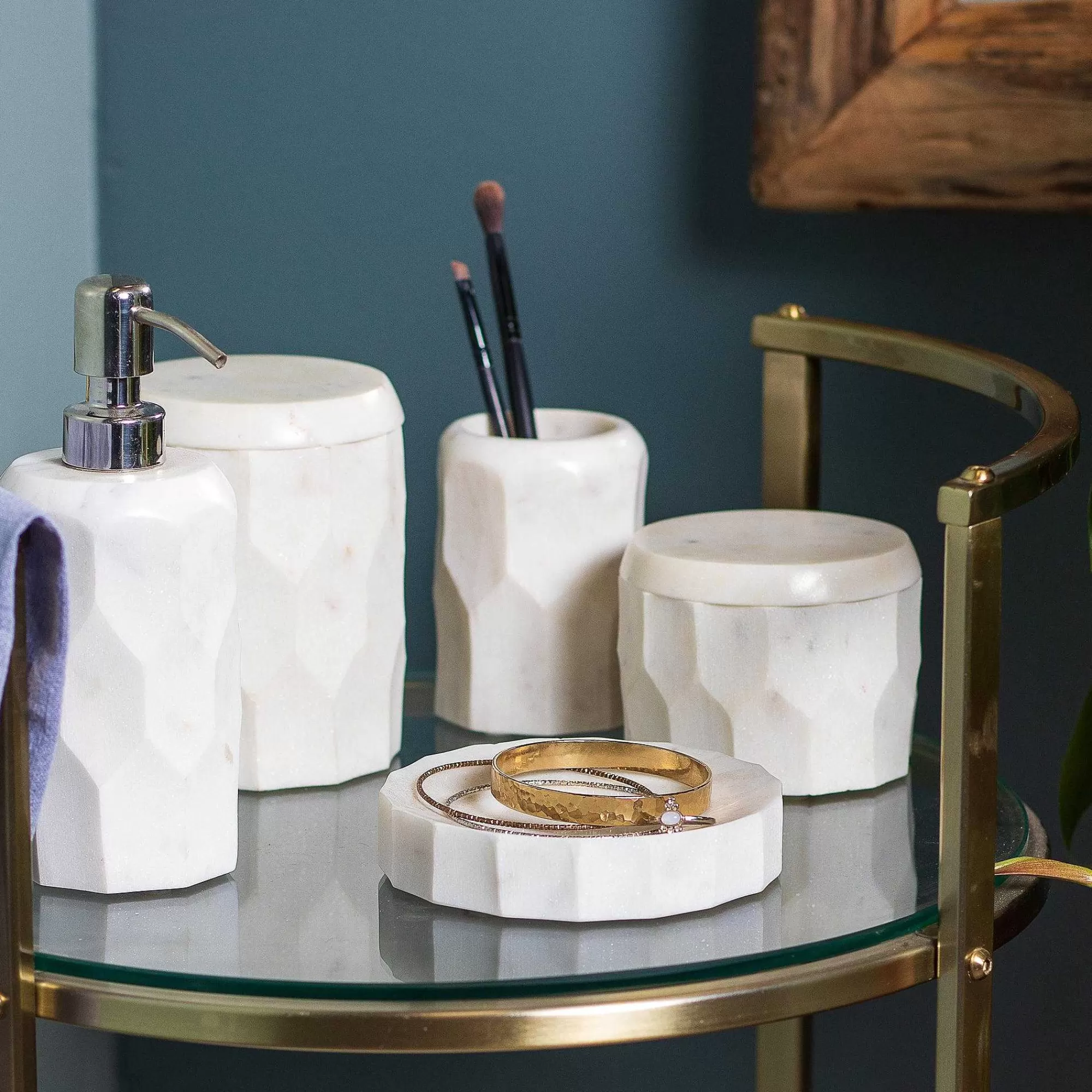 Be Home Soap & Lotion Dispensers<Vittoria Marble Soap Dispenser